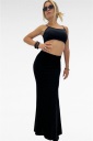gonna lunga elasticizzata tight